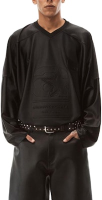 Alexander Wang Black Solid Color Crewneck Long Sleeve T-Shirt 6CC2231004-001 Purchase Alexander Wang Black Solid Color Crewneck Long Sleeve T-Shirt 6CC2231004-001