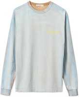 Alexander Wang Canal Blue Unisex Long Sleeve Plain Knit T-Shirt. UCC2221509-411 Alexander Wang Canal Blue Unisex Long Sleeve Plain Knit T-Shirt. UCC2221509-411