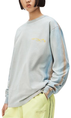 亚历山大王蓝色男女同款长袖纯色针织T恤 UCC2221509-411 Purchase 亚历山大王蓝色男女同款长袖纯色针织T恤 UCC2221509-411