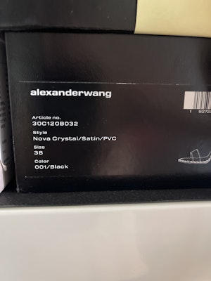 Alexander Wang Classic Stiletto Sandals 'Black Crystal' 30c120b032 Order Alexander Wang Classic Stiletto Sandals 'Black Crystal' 30c120b032