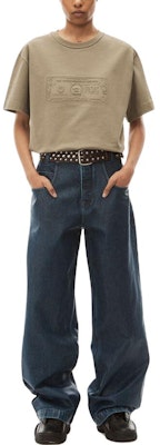 亞歷山大王印花短袖T恤 男女款 卡其色 Dollar圖案 限量版 UCC3231638-136 Shop 亞歷山大王印花短袖T恤 男女款 卡其色 Dollar圖案 限量版 UCC3231638-136