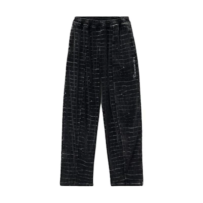 Alexander Wang Croc-Embossed Mid-Rise Pepper Casual Pants for Men. 6CC3244057095A