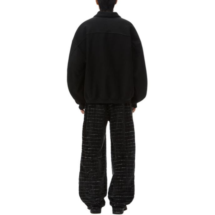 Shop Pantalones Casuales de Hombre Alexander Wang Croc-Embossed Mid-Rise Pepper. 6CC3244057095A