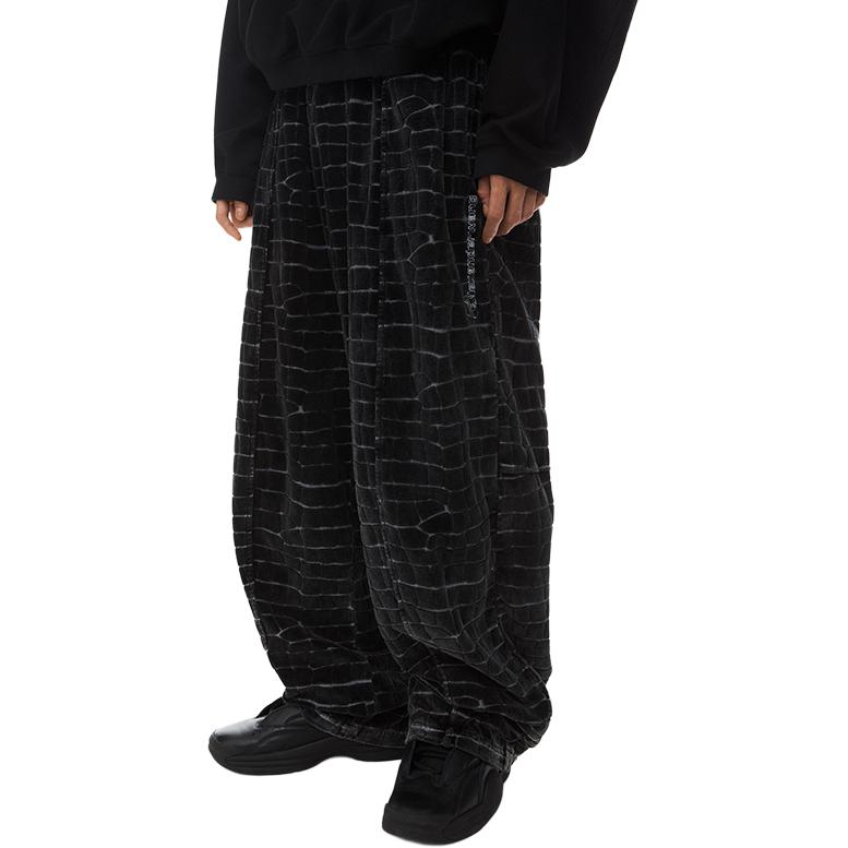 Purchase Pantalones Casuales de Hombre Alexander Wang Croc-Embossed Mid-Rise Pepper. 6CC3244057095A