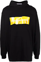 Alexander Wang FW21 Dual Logo Print Hoodie Black UCC2211001-001 Alexander Wang FW21 Dual Logo Print Hoodie Black UCC2211001-001