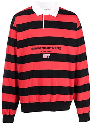 亚历山大王 FW21 红色刺绣标志男女同款长袖运动衫 UCC3211418-624 Buy 亚历山大王 FW21 红色刺绣标志男女同款长袖运动衫 UCC3211418-624