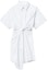 Order Alexander Wang FW21 Gaun Putih Lengan Pendek Twist Depan Shirt Dress 4WC3216137-111