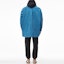 Lookbook Chaqueta Camisa de Mezclilla Cuadros Oversized Unisex Alexander Wang FW21 Negra Azul. UDC3212923-433