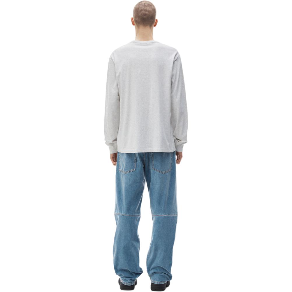 Details for Alexander Wang FW21 Unisex Camiseta Manga Larga Algodón Gris. UCC3211013-050