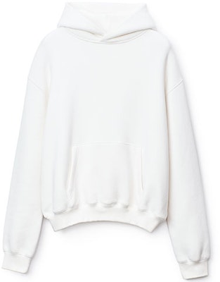 Alexander Wang FW21 Unisex Oversized Hoodie White Long Sleeve Sweatshirt UCC3211472-100 Buy Alexander Wang FW21 Unisex Oversized Hoodie White Long Sleeve Sweatshirt UCC3211472-100