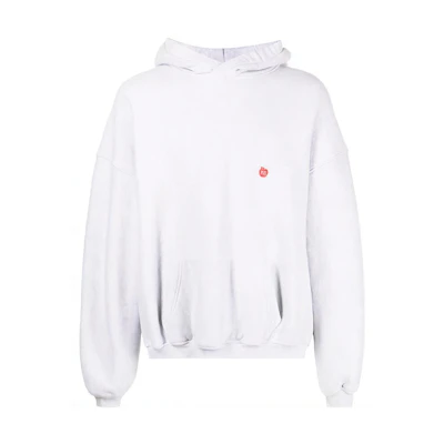 Alexander Wang FW22 Apple Print Pullover Sweatshirt Unisex White UCC1231592-050