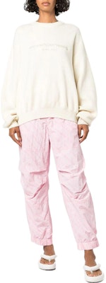 알렉산더왕 FW22 베이지 로고 프린트 울 유니섹스 니트 스웨터. UKC4221037-106 Purchase 알렉산더왕 FW22 베이지 로고 프린트 울 유니섹스 니트 스웨터. UKC4221037-106