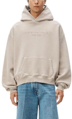 アレキサンダーワン FW22 エンボスロゴ テリースウェットシャツ ユニセックス ベージュ UCC3221534-279 Purchase アレキサンダーワン FW22 エンボスロゴ テリースウェットシャツ ユニセックス ベージュ UCC3221534-279