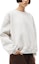 Purchase Alexander Wang FW22 Fleece Logo Crewneck Sweatshirt Unisex Minimalist Beige. UCC2221530054
