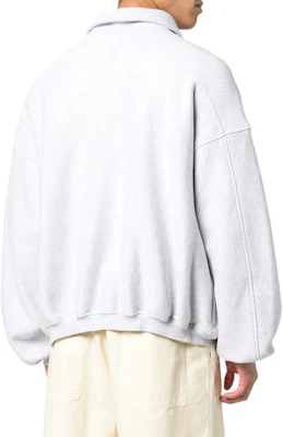 알렉산더 왕 FW22 하프집 로고 프린트 칼라 스웻셔츠 유니섹스 그레이 UCC1231600-050 Purchase 알렉산더 왕 FW22 하프집 로고 프린트 칼라 스웻셔츠 유니섹스 그레이 UCC1231600-050