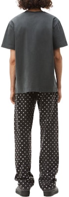 Alexander Wang FW22 Logo Print Graphic Tee Unisex Dark Gray UCC4221554-011 Lookbook Alexander Wang FW22 Logo Print Graphic Tee Unisex Dark Gray UCC4221554-011