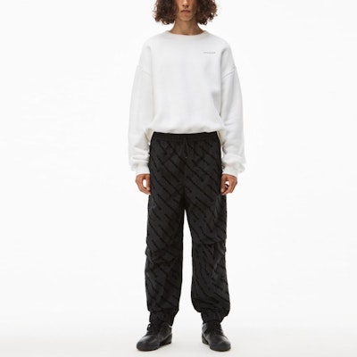 Alexander Wang FW22 Logo Sweatpants Unisex UWC4224056 Purchase Alexander Wang FW22 Logo Sweatpants Unisex UWC4224056