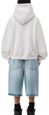 Alexander Wang FW23 麻將圖案中性款套頭衫 - 淺灰色 UCC4231644-054 Shop Alexander Wang FW23 麻將圖案中性款套頭衫 - 淺灰色 UCC4231644-054