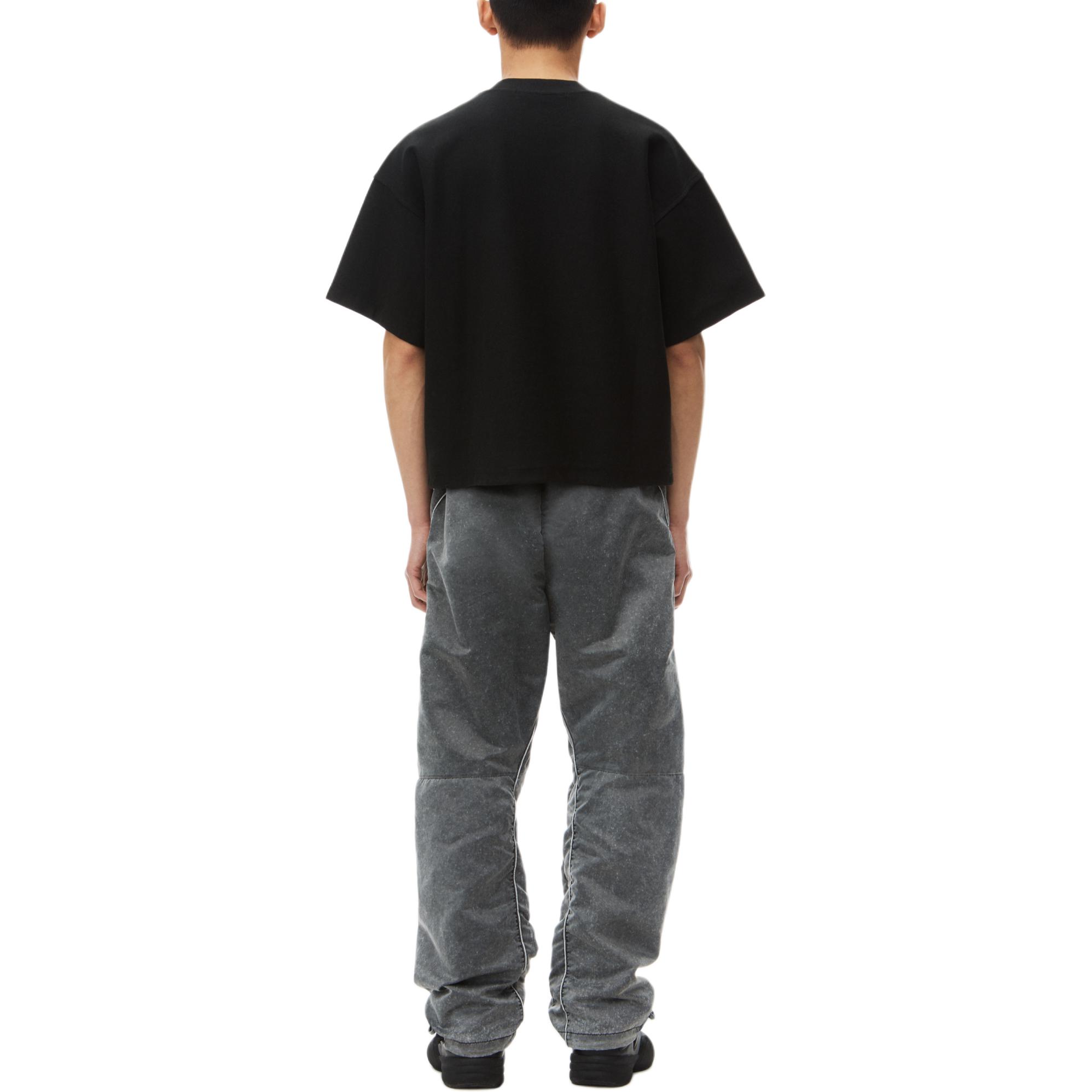 Shop 亞歷山大王 FW24 寬鬆版型休閒圓領T恤 黑色 6CC3241053001