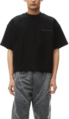 亞歷山大王 FW24 寬鬆版型休閒圓領T恤 黑色 6CC3241053001 Purchase 亞歷山大王 FW24 寬鬆版型休閒圓領T恤 黑色 6CC3241053001
