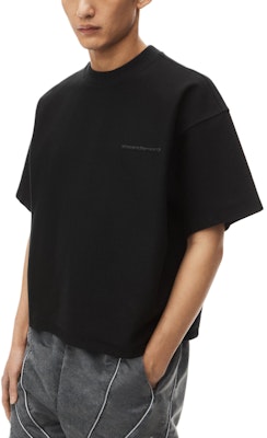 亞歷山大王 FW24 寬鬆版型休閒圓領T恤 黑色 6CC3241053001 Details for 亞歷山大王 FW24 寬鬆版型休閒圓領T恤 黑色 6CC3241053001