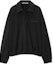 Order Alexander Wang FW24 Oversized Logo Long Sleeve Polo Shirt Men’s Black 6CC3241056001