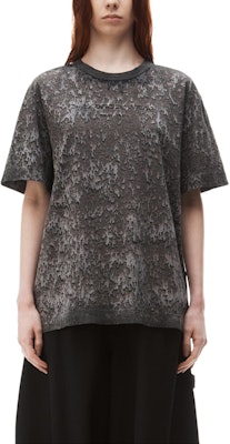 Alexander Wang FW24 男女同款 超大Logo浮雕潑墨灰短袖T恤 UCC3241702099 Purchase Alexander Wang FW24 男女同款 超大Logo浮雕潑墨灰短袖T恤 UCC3241702099