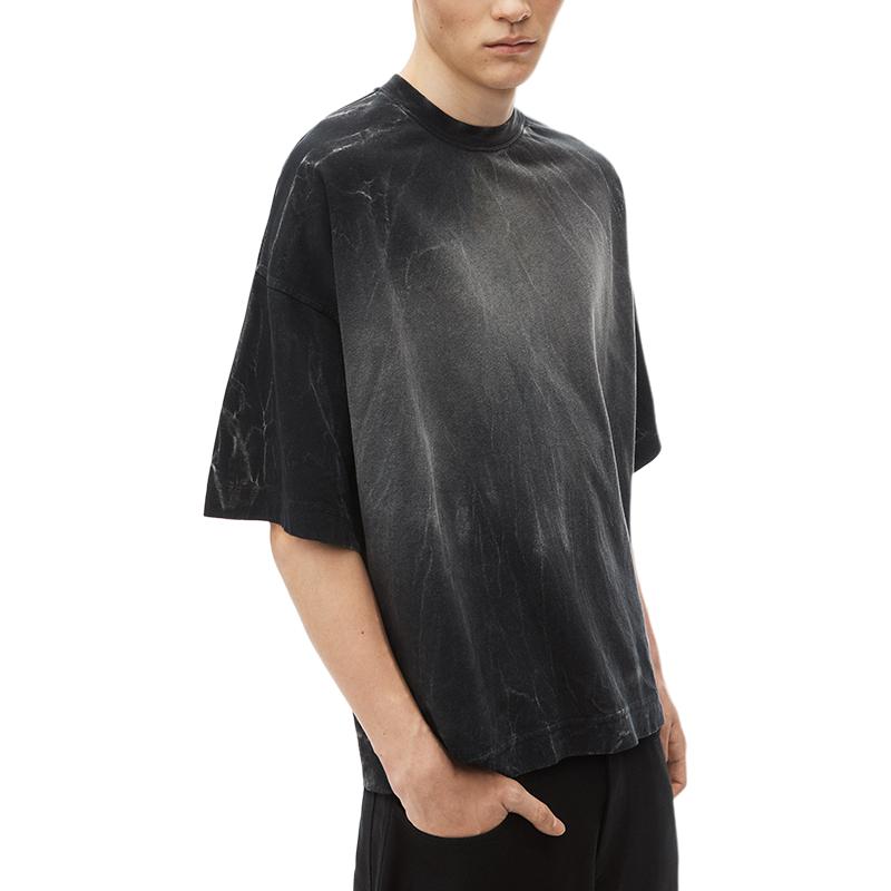 Purchase Alexander Wang Gradient Washed Vintage Crewneck T-Shirt Black 6CC3241062025A