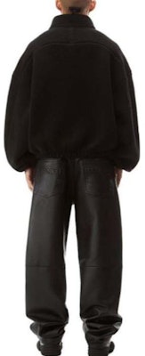 Alexander Wang 法式棉質半拉鍊黑色套頭圓領運動衫 6CC3231021 Shop Alexander Wang 法式棉質半拉鍊黑色套頭圓領運動衫 6CC3231021