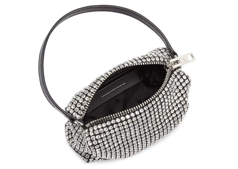 Order Alexander Wang Bolso Heiress en Malla de Cristal Blanco