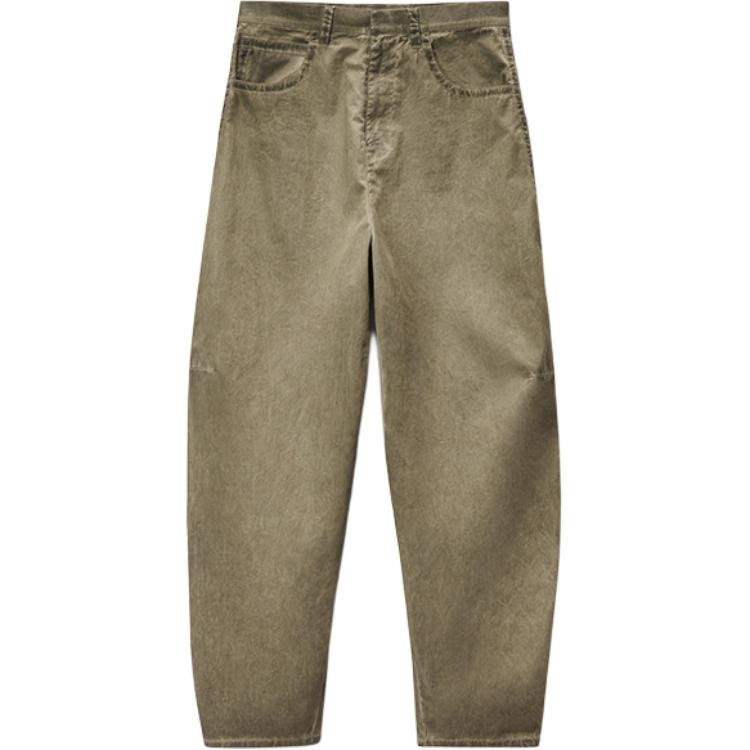 Order Alexander Wang High-Waisted Wide-Leg Washed Denim Jeans Sage Green 6WC3244047