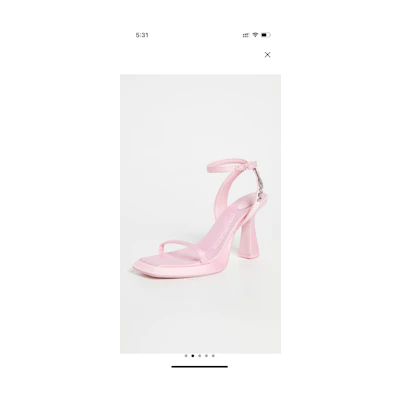 Alexander Wang High Heel Sandal 'Pink Satin'