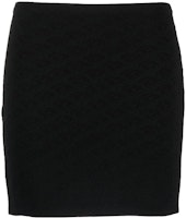 Alexander Wang Jacquard Black Mini Skirt 4KC3235055-001 Alexander Wang Jacquard Black Mini Skirt 4KC3235055-001