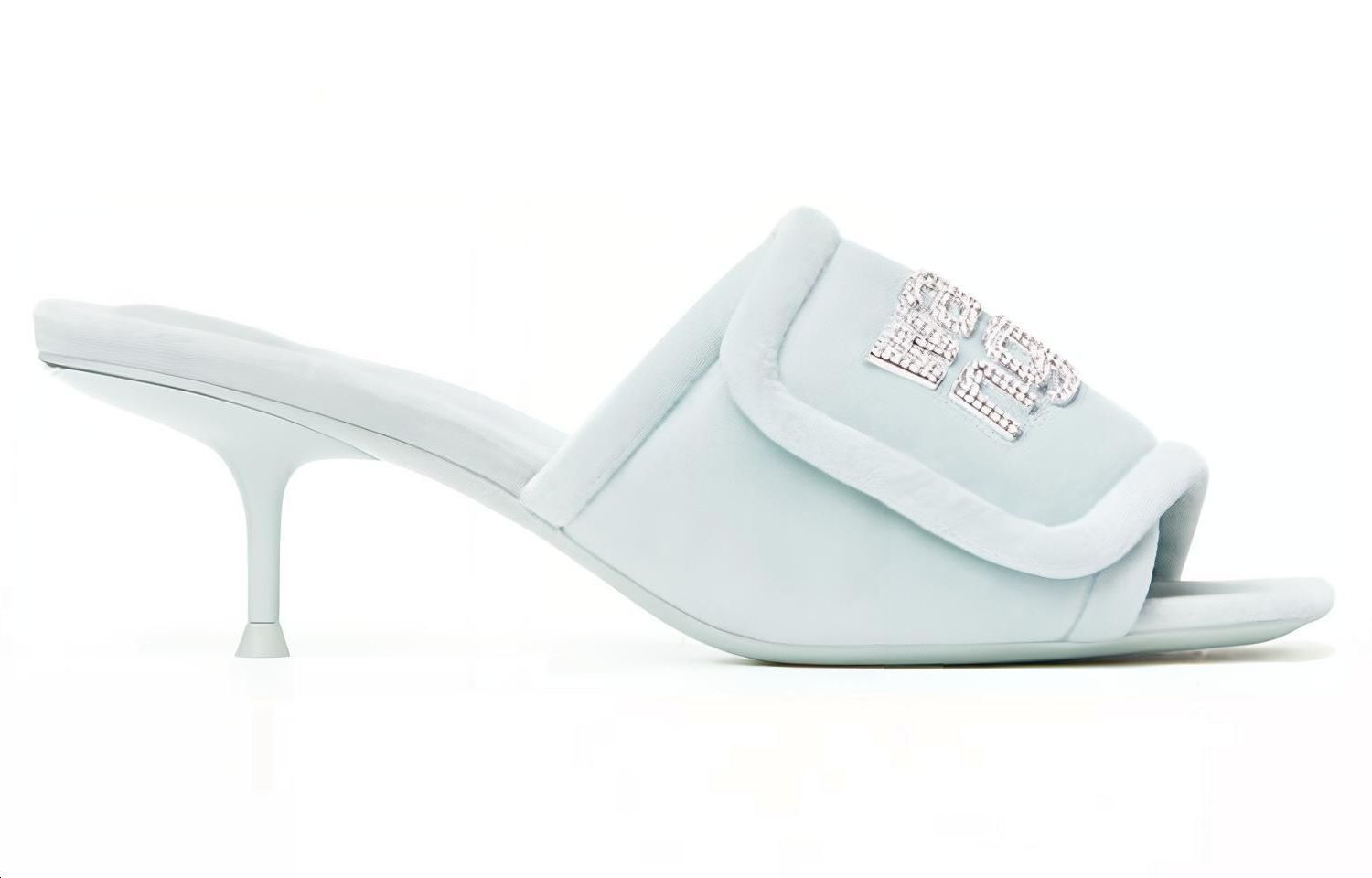 Alexander Wang Jessie 'Blue Logo Thick-Heel Sandals' 圖 2