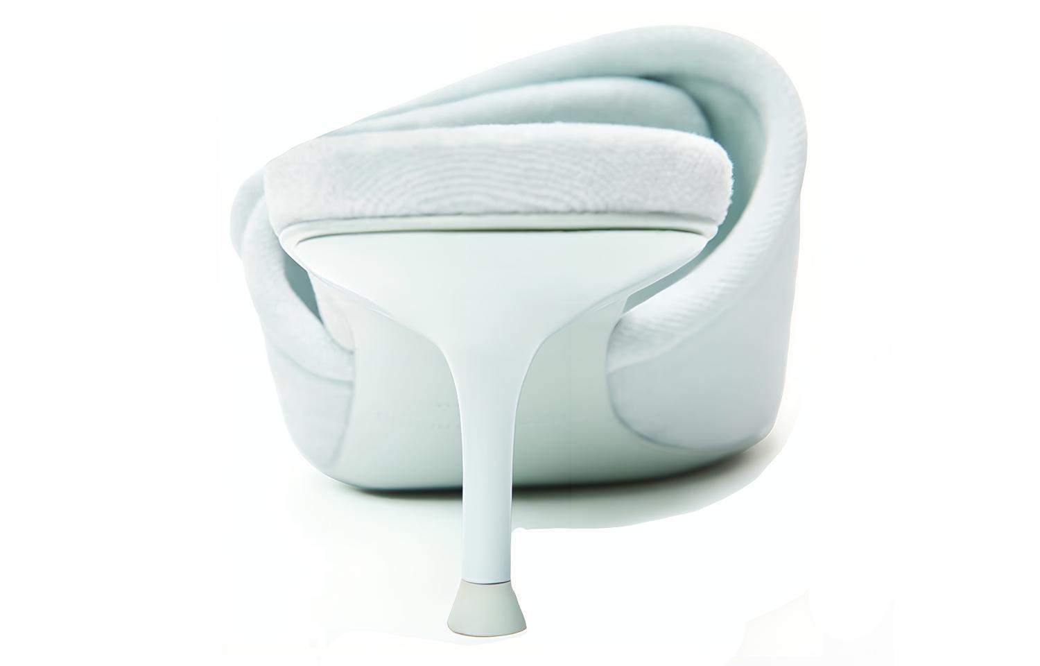 Alexander Wang Jessie 'Blue Logo Thick-Heel Sandals' 圖 5