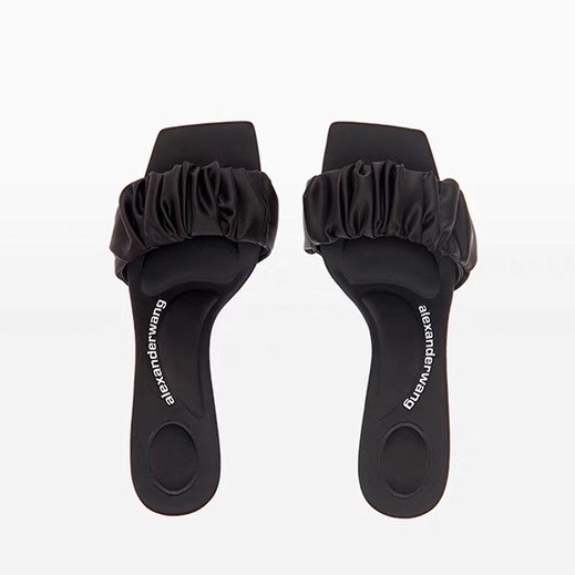 Alexander Wang Jessie Scrunchie Slide 'Black' 圖 2