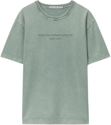 Alexander Wang Baju-T Lengan Pendek Unisex Cetakan Hijau Lelaki Perempuan UCC22416973-35A Buy Alexander Wang Baju-T Lengan Pendek Unisex Cetakan Hijau Lelaki Perempuan UCC22416973-35A