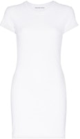 Alexander Wang Logo Jacquard Short Sleeve Dress - White 4CC3216128-100 Alexander Wang Logo Jacquard Short Sleeve Dress - White 4CC3216128-100
