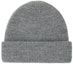 Lookbook Alexander Wang Logo Knit Beanie Unisex Couple Style Gray 4KC4239073091
