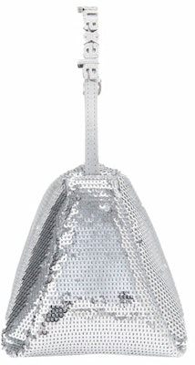 Bolso Micro Alexander Wang Marquess Plateado con Charms Lookbook Bolso Micro Alexander Wang Marquess Plateado con Charms