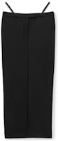 Alexander Wang Minimalist Black Stretch Tailored Mid-Waist Slim Fit Long Skirt. 4CC4235277-001 Alexander Wang Minimalist Black Stretch Tailored Mid-Waist Slim Fit Long Skirt. 4CC4235277-001
