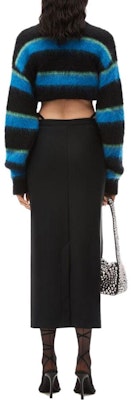 アレキサンダーワン ミニマリスト ブラック スリムフィット ミディウエスト ロングスカート 4CC4235277-001 Shop アレキサンダーワン ミニマリスト ブラック スリムフィット ミディウエスト ロングスカート 4CC4235277-001