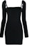 Buy Alexander Wang Vestido Negro Slim Fit Minimalista de Manga Larga Femenino 4CC4236622S-001