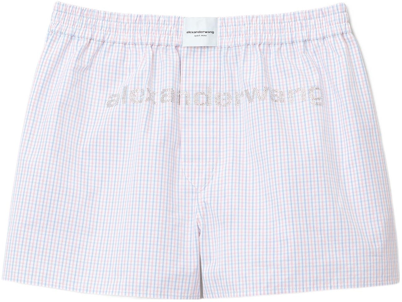 alexander-wang-red-plaid-logo-mid-rise-boxer-shorts-unisex-uwc-2224041-963