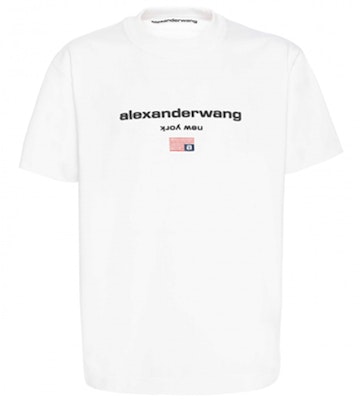 亚历山大王 SS20 标志图案男女同款多色 T恤 6CC1201344 Details for 亚历山大王 SS20 标志图案男女同款多色 T恤 6CC1201344