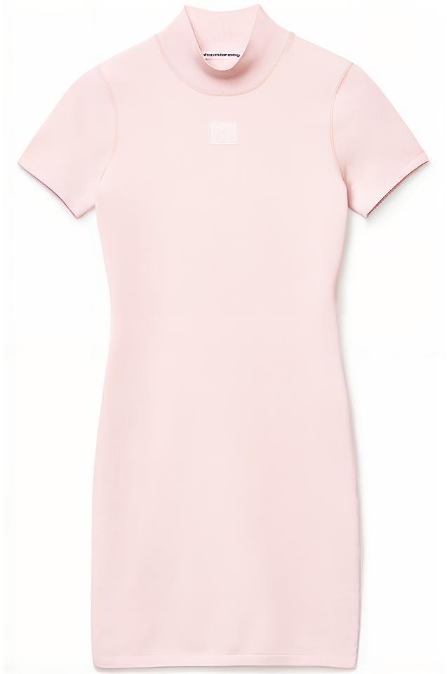alexander-wang-ss-20-logo-short-sleeve-pink-bodycon-dress-date-night-style-4-kc-2206013-689