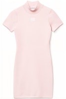 Alexander Wang SS20 Logo Short Sleeve Pink Bodycon Dress - Date Night Style 4KC2206013-689 Alexander Wang SS20 Logo Short Sleeve Pink Bodycon Dress - Date Night Style 4KC2206013-689