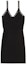 Order Alexander Wang SS21 Vestido Slip Negro con Ribete de Logo Cami A-Line 4KC3216011-951