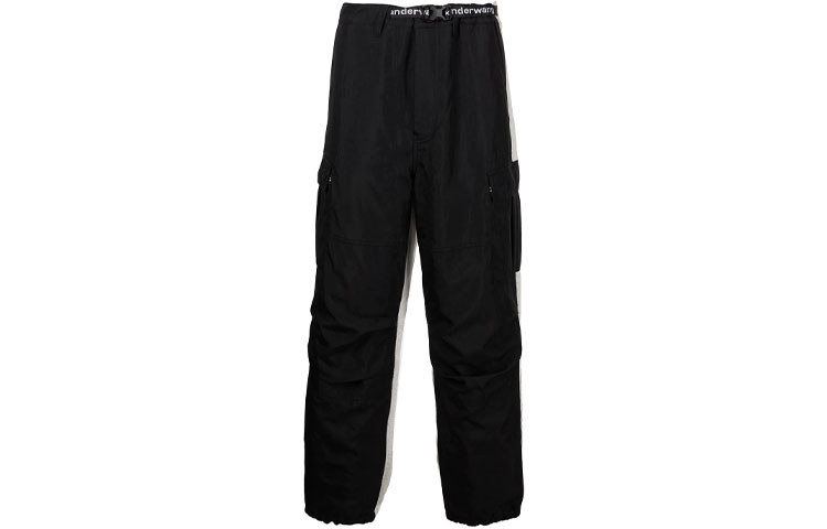 Alexander Wang SS21 Mid-Rise Colorblock Cargo Jogger Pants Unisex. UWC3214005-978