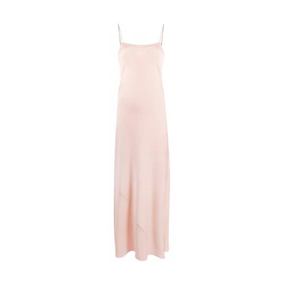 Alexander Wang SS21 Solid Sleeveless Pink Dress 4WC1206004-695